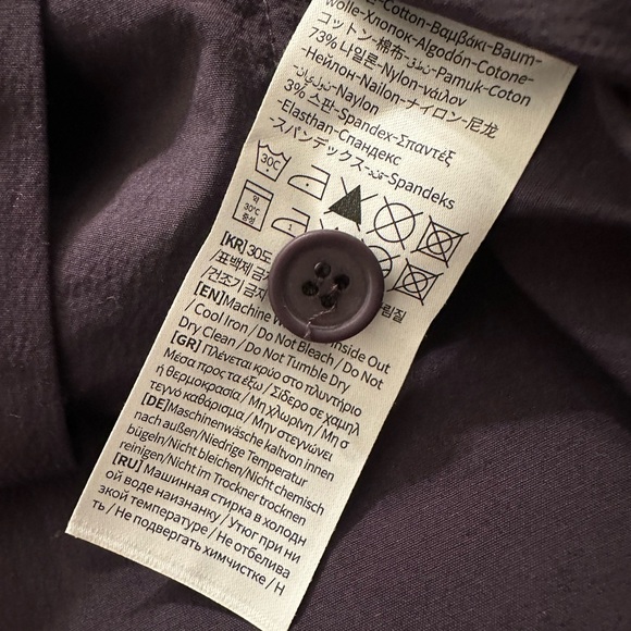 NWT "TOO BAD" collared shirt by Tee Library - Picture 11 of 14